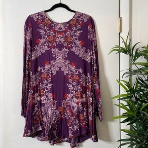 Free People open back tunic